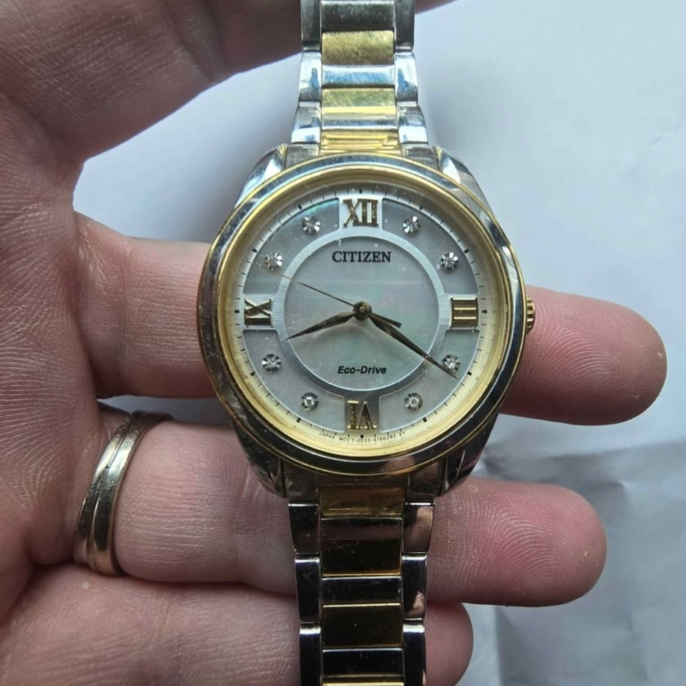 Citizen Eco-Drive Gold and Silver Watch